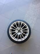 Цунами тёмно-серые 4x98,100 р17 + tigar 215/45 r17. 7.0x17 4x98.00, 4x100.00 ET45 ЦО 60,1 мм.