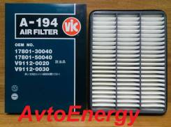 Фильтр воздушный. Toyota: Hilux Surf, 4Runner, Land Cruiser, Land Cruiser Prado, Sequoia, GX470 Двигатели: 5VZFE, 3RZFE, 2TRFE, 1KDFTV, 2UZFE, 1KZTE...