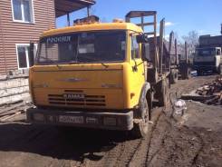 Камаз 5320. Продам камаз лесовоз с телегой., 10 850 куб. см., 10 000 кг.