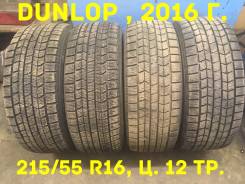 Dunlop Graspic DS3. Зимние, без шипов, 2016 год, износ: 5%, 4 шт