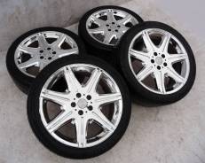 Диски Zeus Line на лете Kumho 245x40x19. 8.0x19 5x114.30 ET48 ЦО 73,1 мм.