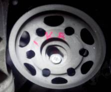 Шкив коленвала. Toyota Passo, KGC30, KGC15, KGC35, KGC10 Toyota Aygo, KGB10 Двигатель 1KRFE