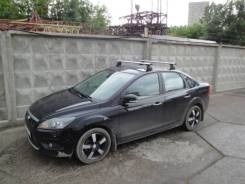 Багажник (поперечные штанги, рейлинги) Ford Focus 2 седан 2 во Владивостоке Дуги багажника. Ford Focus, CB4, DA3, DB AODA, AODB, AODE, ASDA, ASDB, G6DA, G6DB, G6DD, G8DA, GPDA, GPDC, HHDA, HHDB, HWDA, HWDB, HXDA, HXDB, IXDA, J...