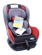 Автокресло KidsPrime LB 303-21 (0-18 кг. серо-красный)