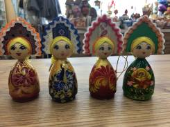 Кукла средняя в кокошнике 450
