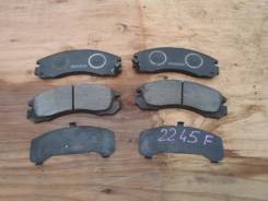 Колодка тормозная. Mitsubishi: Sigma, Legnum, FTO, Challenger, 1/2T Truck, Mirage, Debonair, Galant, RVR, Chariot, Strada, Eterna, Lancer, Delica, Eme...