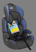Автокресло KidsPrime LB 517-3 ISOFIX (9-36 кг карбон-синий)