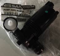 Насос омывателя. Nissan: Teana, Rogue, NV200, Qashqai, Tiida, Pulsar, Juke, Kicks Двигатели: MR20, MR20DE, QR25, QR25DE, VQ25DE, VQ35DE, MR20DD, HR16D...