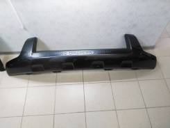 Накладка на бампер. Toyota Land Cruiser Prado, GRJ150, GRJ150L, GRJ150W, GRJ151, GRJ151W, KDJ150, KDJ150L, LJ150, TRJ150, TRJ150L, TRJ150W, TRJ155 Дви...
