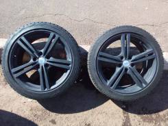 Продам обменяю легкосплавные диски+зимнюю резину. x18 5x114.30 ET38