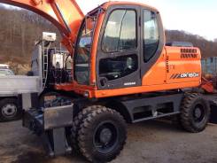 Doosan DX160 W. Экскаватор Doosan DX160-2011г., 5 785 куб. см., 0,76 куб. м.