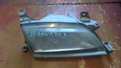 Фара. Toyota Corona, CT211, AT211 Toyota Corona Premio, CT211, AT211 Двигатели: 3CTE, 7AFE