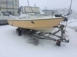 Yamaha Fish 17. двигатель подвесной, 50,00 л.с., бензин