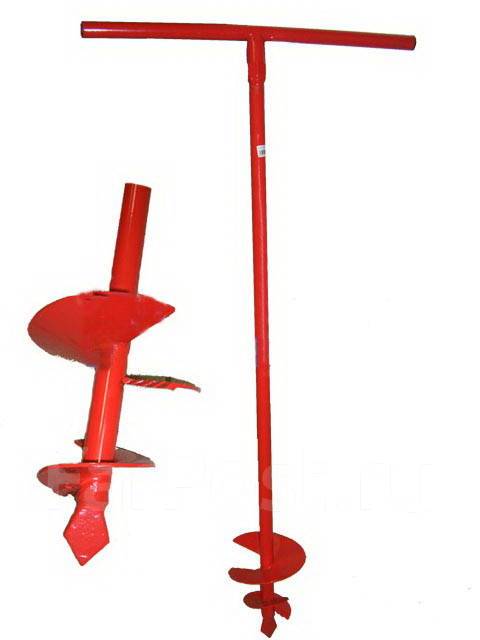 Буры для земляных работ аренда. Бур садовый для бурения 85 мм. L-1м, диам. Ручной бур. Бур 110 мм для грунта.