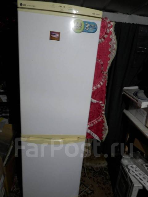 Холодильник LG 2-х камерный с морозилкой, б/у, в наличии. Цена: 1 200 ...