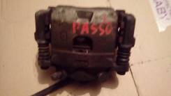 Суппорт тормозной. Toyota Passo, QNC10, KGC15, KGC10