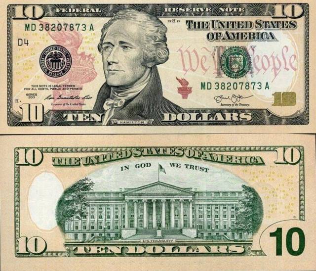 Доллар 2006 года выпуска как выглядит 10 долларов 2013 год. США. состояние пресс, новый, в наличии. Цена: 1 100 ₽ во В