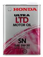 Honda. Вязкость 5W-30, гидрокрекинговое