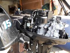 Suzuki. 15,00 л.с., 2х тактный, бензин, нога S (381 мм), Год: 2014 год