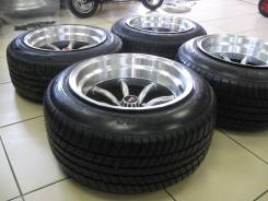 Watanabe R-type. 9.0/10.5x15, 4x100.00, 4x114.30, ET-13/-32, ЦО 73,1 мм.