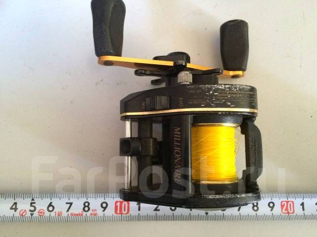 Катушка мультипликаторная Daiwa Millionaire ST-15AC HI-Speed, б/у