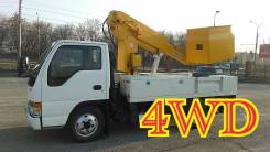 Isuzu Elf. Автовышка 4WD , 2000 г. в., 9 м.