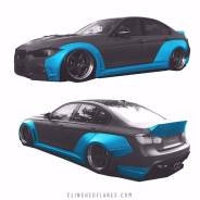 Обвес кузова аэродинамический. BMW 3-Series, F30. Под заказ