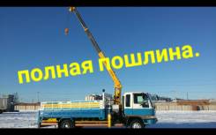 Hino Ranger. Полная Пошлина кран-манипулятор с корзиной и гидробортом HINO Ranger, 8 000 куб. см., 5 000 кг.
