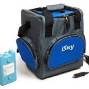 Холодильник автомобильный iSky, 16 л, сумка, с аккумулятором холода iSky iREF-16