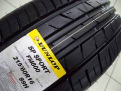 Dunlop SP Sport FM800. Летние, 2017 год, без износа, 4 шт