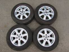 Продам комплект литья R15 с резиной Ice Guard IG30 195/65/15. 6.0x15 5x114.30 ET43