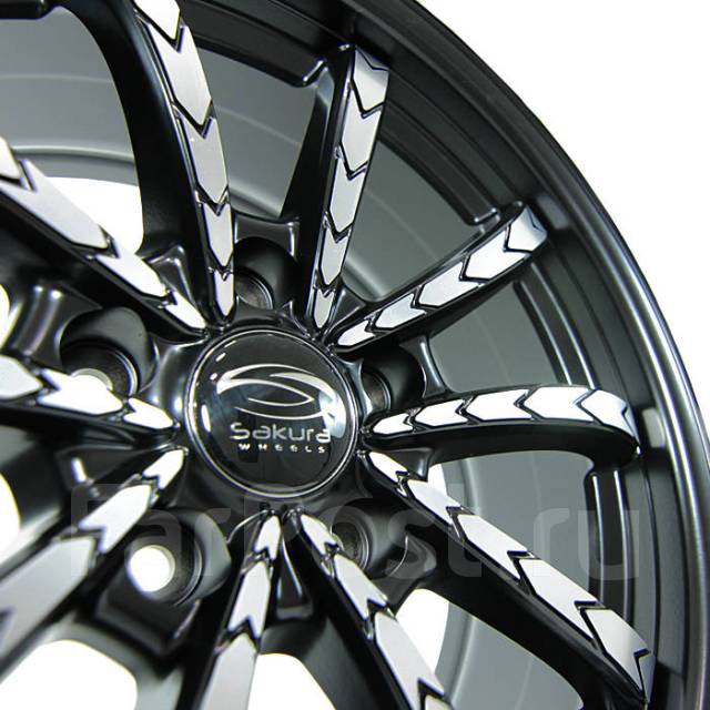 Новые диски 5 150 r18 sakura wheels белые фото