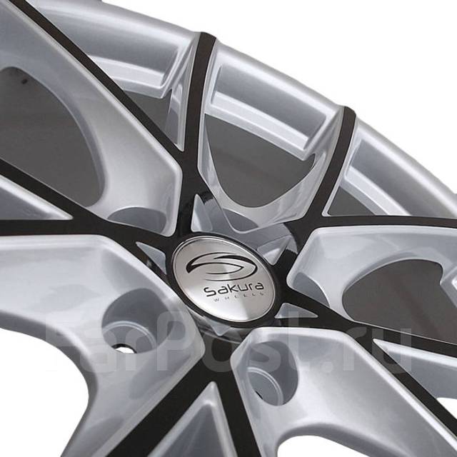 Новые диски 5 150 r18 sakura wheels белые фото