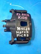 Суппорт тормозной. Nissan: Cube, March, Tiida Latio, Tiida, Note Двигатели: CR14DE, HR15DE, CR10DE, CR12DE