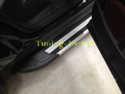 Пороги площадкой ( боковые подножки ) на многие марки авто !. Hyundai ix35 Hyundai Tucson Hyundai Santa Fe Nissan X-Trail Nissan Qashqai Nissan Pathfi...