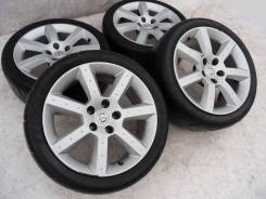 Диски Nissan c боевыми шинами Federal 235x40x17. 7.5/8.0x17 5x114.30 ET30/33 ЦО 66,1 мм.