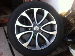 Колеса R17 Nissan Juke + новые шины 215/55 R17 Goodyear Eagle RS-A. 7.0x17 5x114.30 ET47 ЦО 66,1 мм.