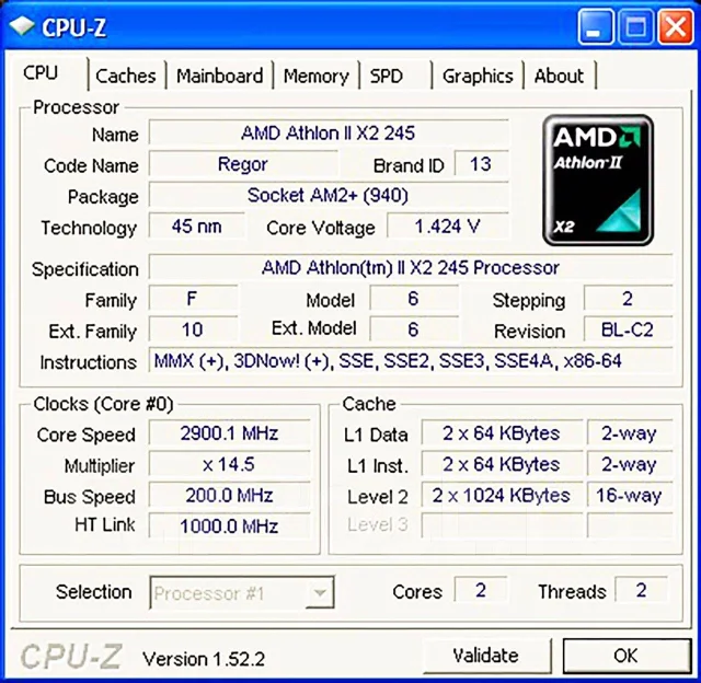 AMD Athlon II X2 245 ����