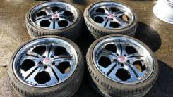 Красивые хром колеса 225/35R19 Made in Japan. 8.0x19" 5x120.00 ET48