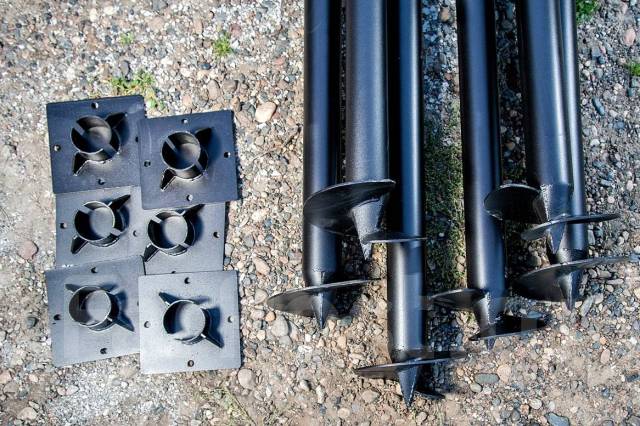 Винтовые сваи производство и монтаж СК \"Желтый БОКС\", в наличии. Цена ...