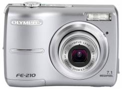 Olympus FE-210. 7 - 7.9 Мп, зум: 3х