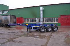 Steelbear. Полуприцеп-контейнеровоз PK-24P-2, 34 000 кг. Под заказ
