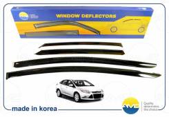 Дефлекторы окон Black (к-т 4шт.) (FORD Focus III SD/HB)/AMD.DK418 AMD T. AMD AMD.DK418