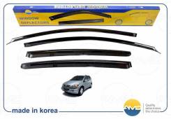 Дефлекторы окон Black (к-т 4шт.) (SY Kyron SUV 2005-)/AMD.DK197 AMD T. AMD AMD.DK197