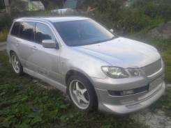 Накладка на бампер. Mitsubishi Airtrek
