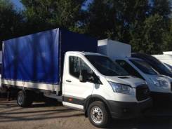 Ford Transit. борт+тент. на шасси C/CAB 350M BAS 2.2TD125 T4 M6 R, 2 200 куб. см., 2 500 кг.
