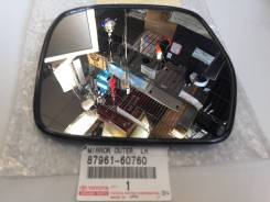 Стекло зеркала. Toyota Land Cruiser, FZJ100, FZJ105, HZJ105, HDJ100, UZJ100 Двигатели: 1HZ, 1HDT, 1FZFE, 2UZFE, 1HDFTE