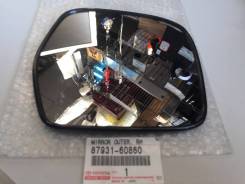 Стекло зеркала. Toyota Land Cruiser, FZJ100, FZJ105, HDJ100, HZJ105, UZJ100 Двигатели: 1HZ, 1HDT, 1FZFE, 2UZFE, 1HDFTE