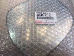 Стекло зеркала. Toyota Land Cruiser, FJ80, FZJ80, HDJ80, HZJ80 Двигатели: 1HZ, 3FE, 1HDT, 1FZFE, 1HDFT, 3F, 1FZF