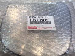 Стекло зеркала. Toyota Land Cruiser, URJ202, UZJ200 Toyota Land Cruiser Prado, TRJ150, GRJ151, GRJ150 Двигатели: 1URFE, 2UZFE, 1GRFE, 2TRFE